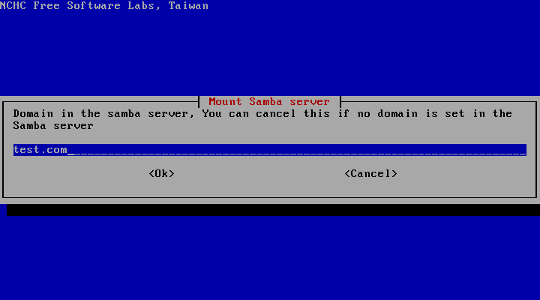 Samba server domain
